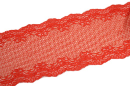 Czerwona elastyczna koronka 0,5mb