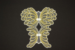 Haftowane aplikacje 2szt.