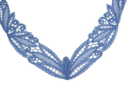 Niebieskie aplikacje motylki