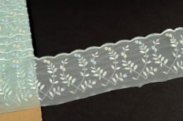 Śliczny miętowy haft stabilny 0,5mb