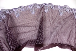 Elastyczny miękki tiul, piękna koronka do szycia, materiały do szycia 0,5mb