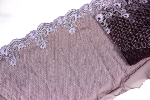 Elastyczny miękki tiul, piękna koronka do szycia, materiały do szycia 0,5mb