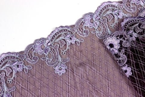 Elastyczny miękki tiul, piękna koronka do szycia, materiały do szycia 0,5mb