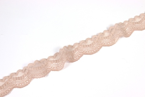 Pink elastic lace, elastic lace, dark pink 0.5 m