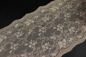 Wide elastic nude lace, nude lace, floral lace 0.5 m