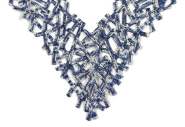 Granatowa naszywka gipiurowa