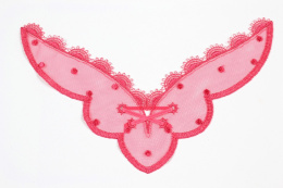 Różowe aplikacje ze wstążką