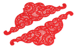 Czerwone aplikacje gipiurowe