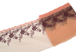 Delikatna koronka tiulowa, stabilna koronka 0,5mb