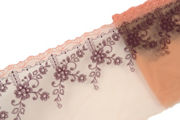 Delikatna koronka tiulowa, stabilna koronka 0,5mb