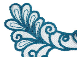 Duża aplikacja zieleń butelkowa