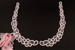 Jasnoróżowe aplikacje pary