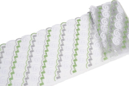 Stabilny biały haft, materiały do szycia 0,5mb