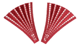 Aplikacje,naszywki bordo,ciemna czerwień