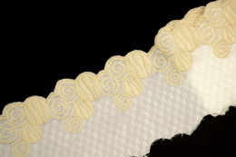 Elastyczny bawełniany haft