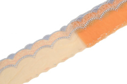 Mocno elastyczny haft, miękka koronka elastyczna haftowana 0,5MB