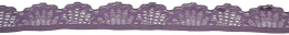 Stretch lace in violet color