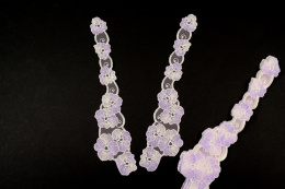 Śliczne haftowane naszywki/ aplikacje pary