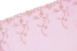 Stabilny liliowy haft na tiulu 1mb