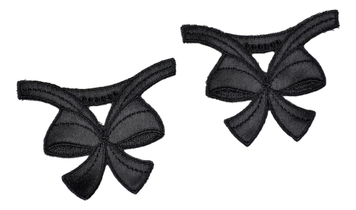 Black bow gipiur application