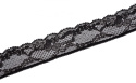 Black narrow lace
