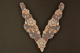 Duża naszywka, apliakcja, kołnierzyk, dekolt 1szt.