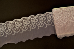 Elastyczna koronka w kwiaty 1mb