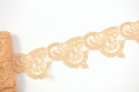 Lace on tulle in nude color 1mb