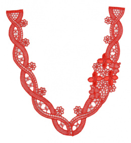 Czerwna aplikacja gipiurowa