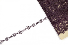 Wąska gipiura ciemny fiolet 1mb