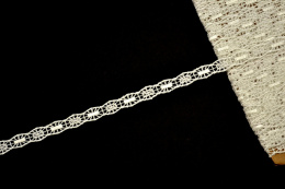 Wąska koronka gipiurowa, kremowa 1,5mb