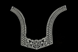 Biała aplikacja gipiurowa 1szt.