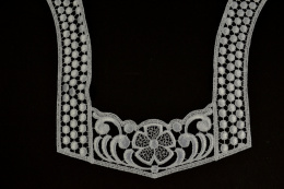 Biała aplikacja gipiurowa 1szt.