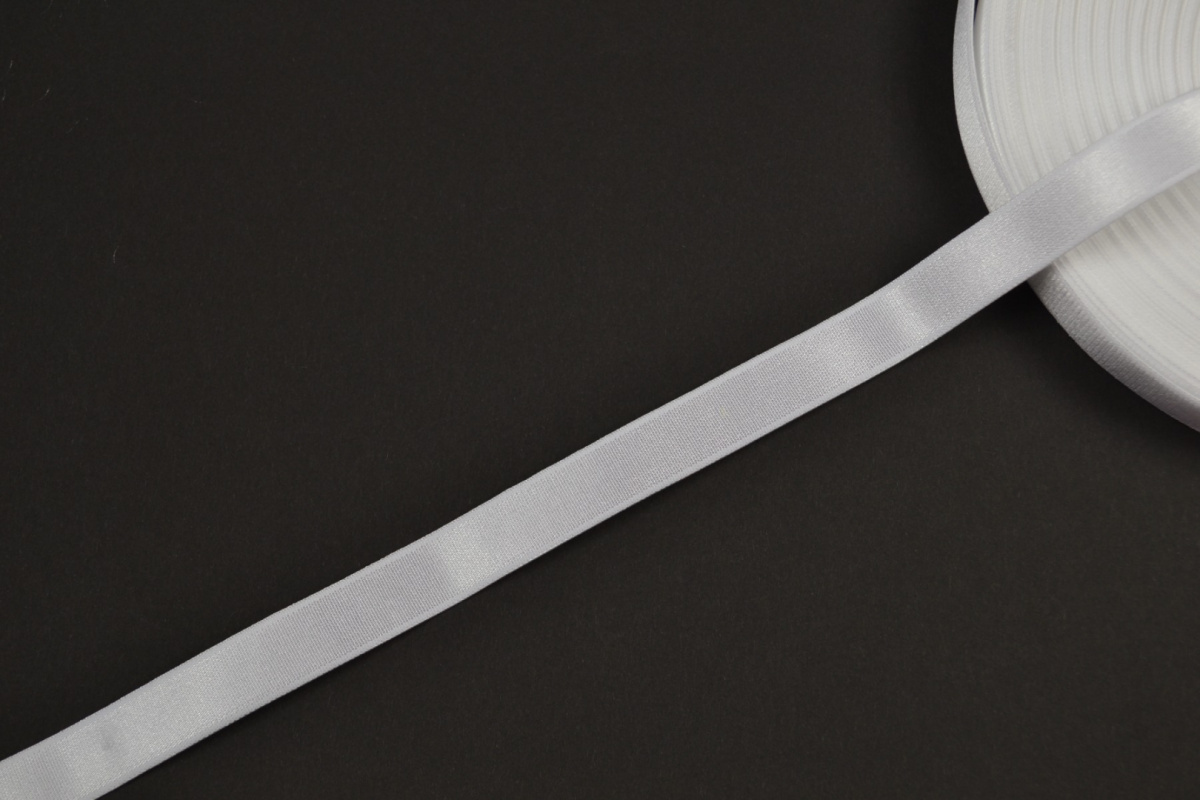 White color strap elastic 16mm