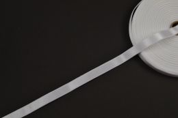 Biała guma satynowa elastyczna 16mm