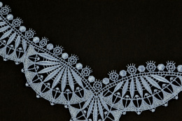 Błękitne aplikacje gipiurowe 2szt.