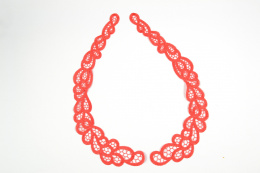 Czerwone aplikacje gipiurowe pary