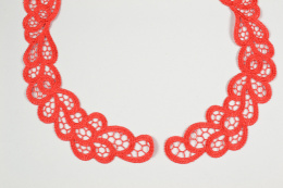 Czerwone aplikacje gipiurowe pary