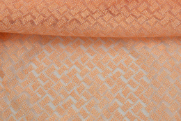 Szeroki haftowany materiał 1m x 1m