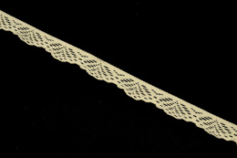 Wąska ażurowa koronka elastyczna 0,5mb