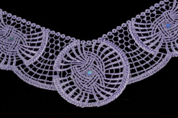 Wrzosowe aplikacje gipiurowe 2szt.