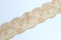 Beige color stretch lace 1mb