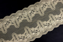 Stretch lace in beige color 1mb