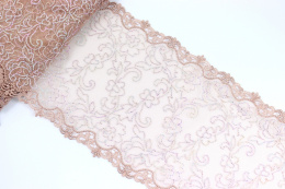 Lace on tulle, nude color 1mb
