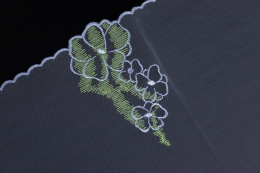 Biały elastyczny haft 1,1mb