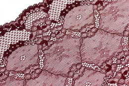 Bordowa koronka elastyczna 0,5mb