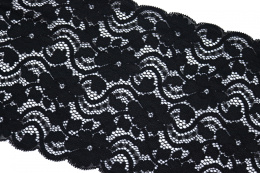 Stretch lace on black color 1mb