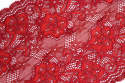 Stretch lace on red color 1mb