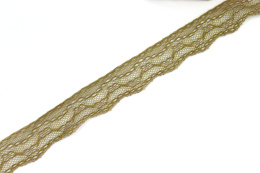 Stretch lace in green color 1mb