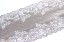 Beige color stretch lace 1mb